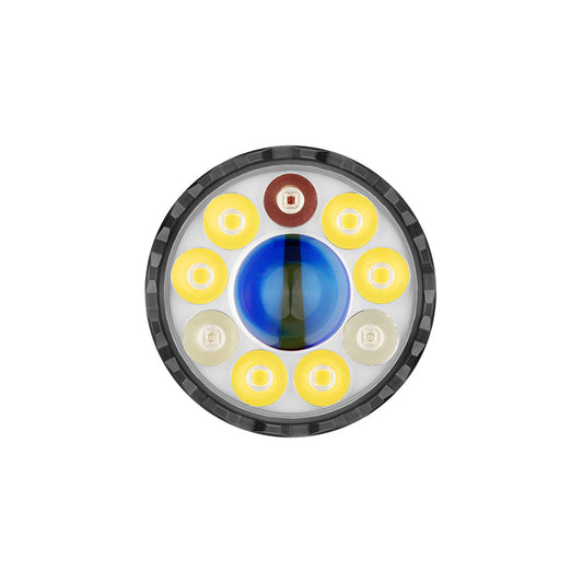 Olight Marauder Mini Desert Terrain 7,000 Lumen Flashlight – RGB, Dual-Beam Rechargeable