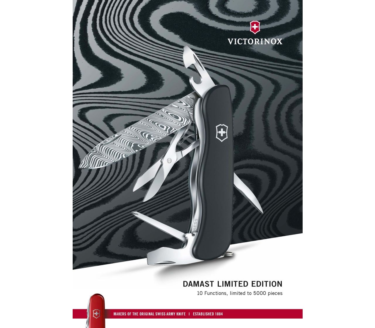 Victorinox Outrider Damasteel Limited Edition 2017 Multitool