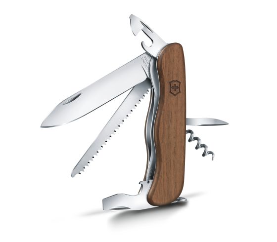 Victorinox Swiss Army Forester Wood Handle Multitool