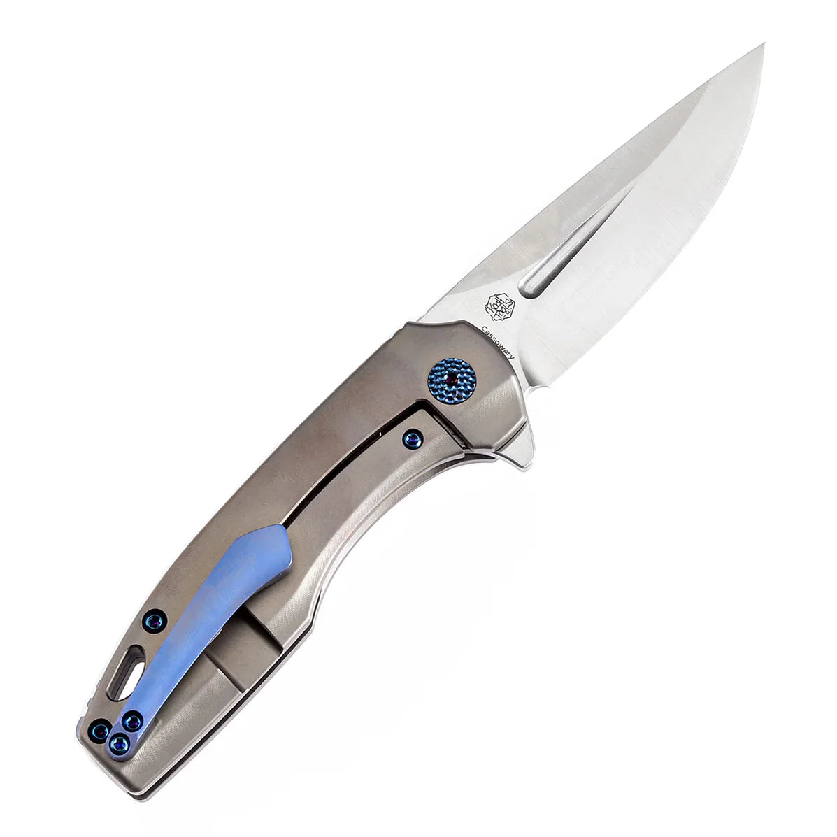 Kansept Cassowary 2.9" Satin CPM S35VN Bronzed Anodized Titanium K2065A5
