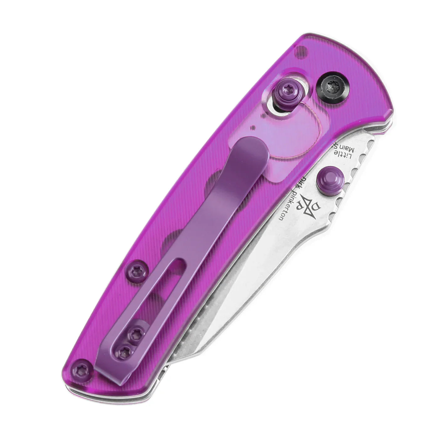 Kansept Little Main Street 2.26" Stonewashed 154CM Purple Acrylic T2015V2