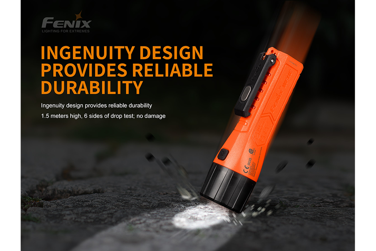 Fenix WF11E 200 Lumen Intrinsically Safe Flashlight