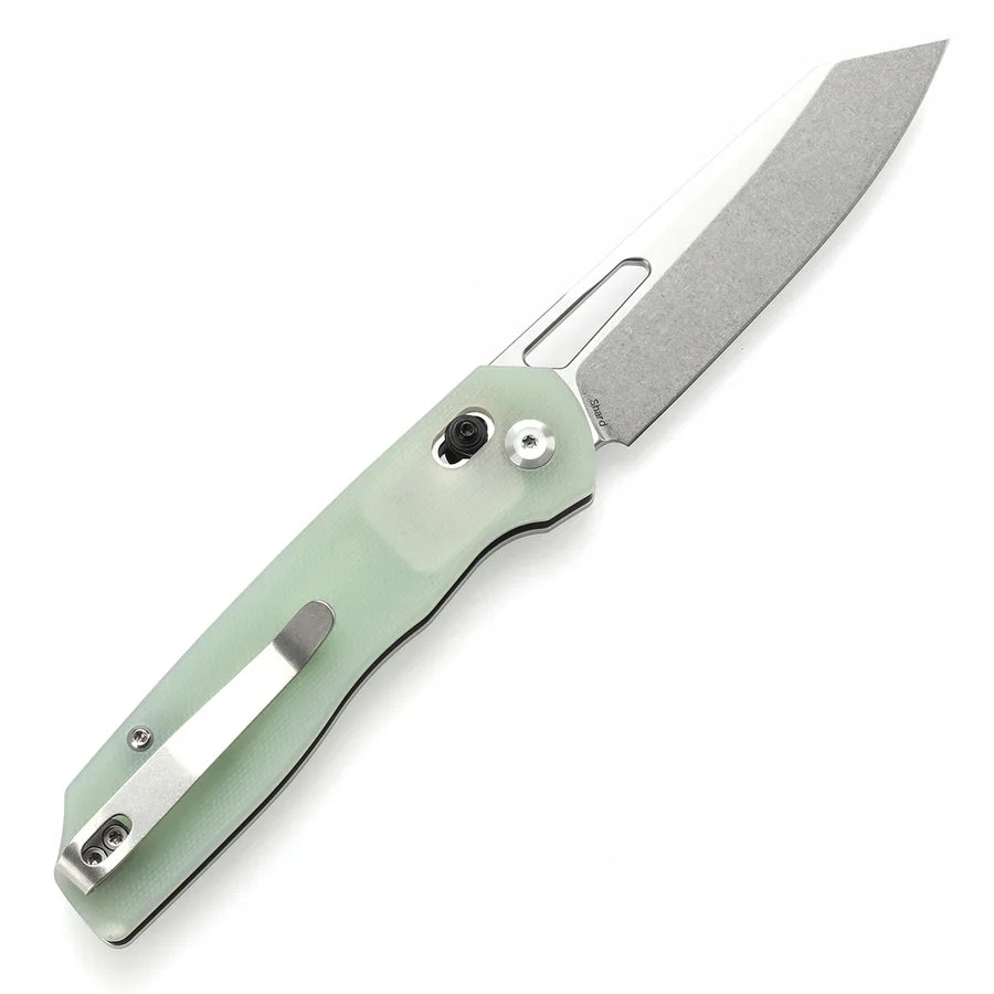 Tenable Shard 3.47" Stonewashed 14C28N Jade G10 T1006V6