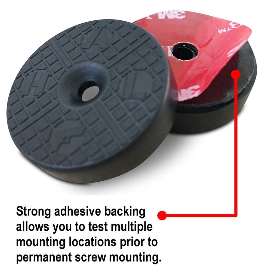 Tacticon Halo Gun Magnet 2-Pack - 25lb Rated