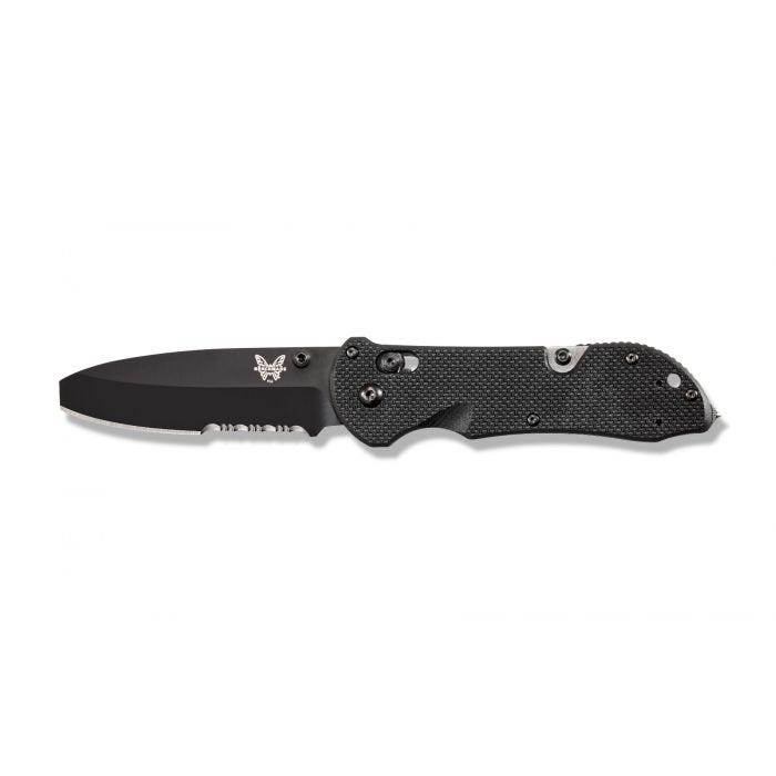 Benchmade Triage 916SBK Folding Knife - Black / Combo