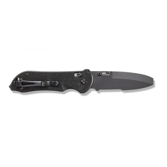 Benchmade Triage 916SBK Folding Knife - Black / Combo