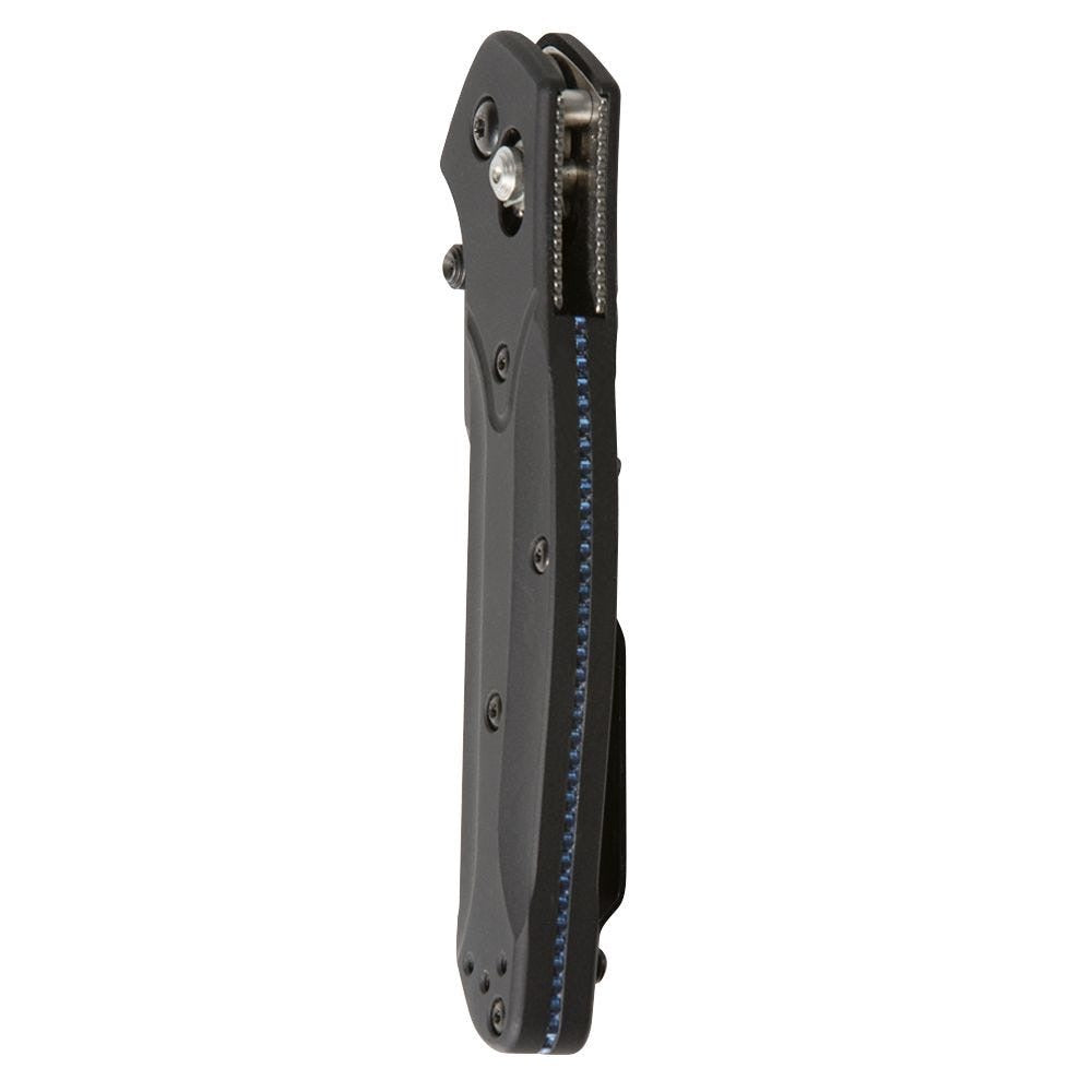 Benchmade Osborne 943BK open position showing CPM-S30V clip point blade