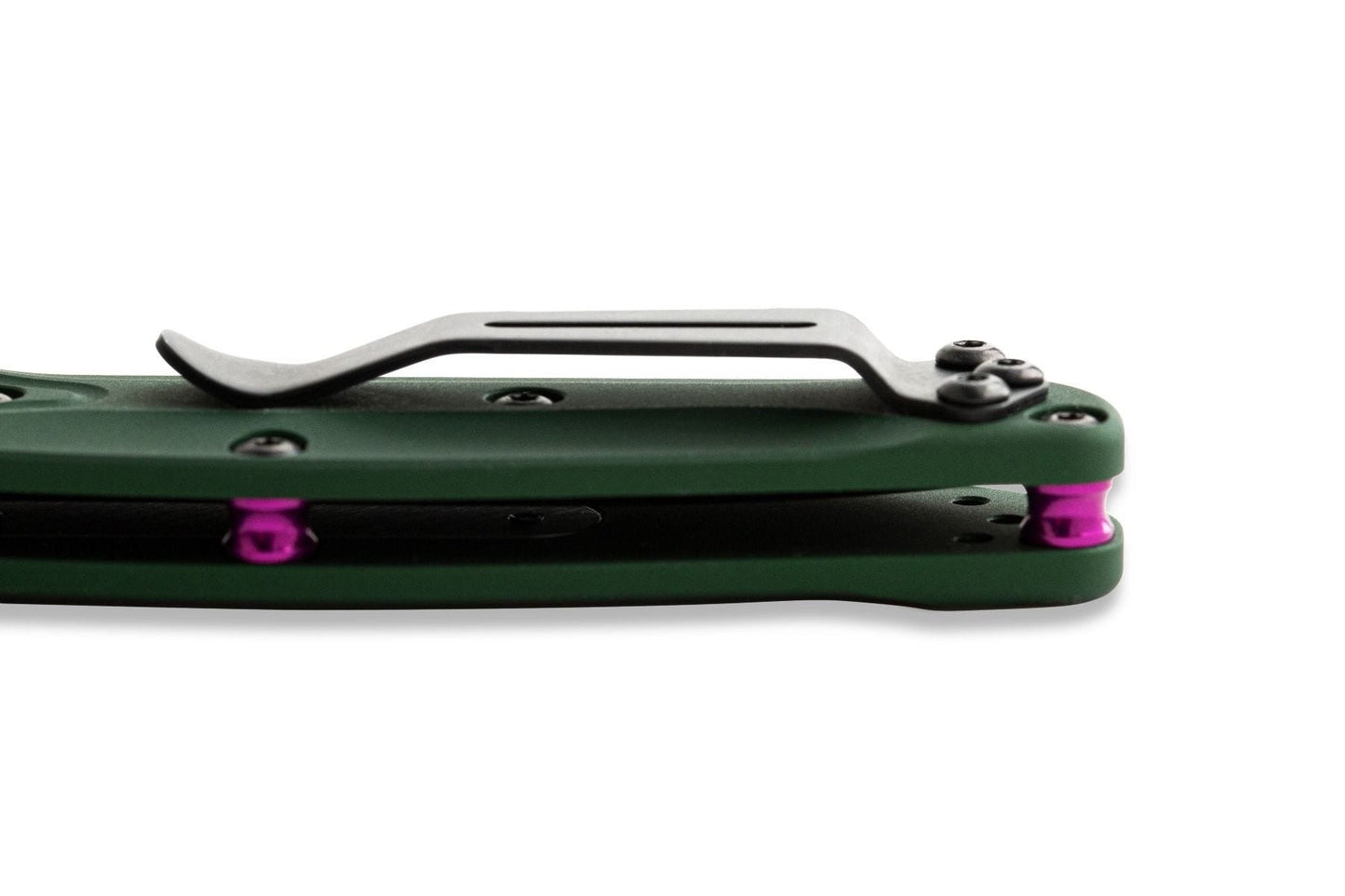 Benchmade Mini Osborne 945 – 2.92″ CPM-S30V Satin Reverse Tanto Folding Knife, Green Aluminum