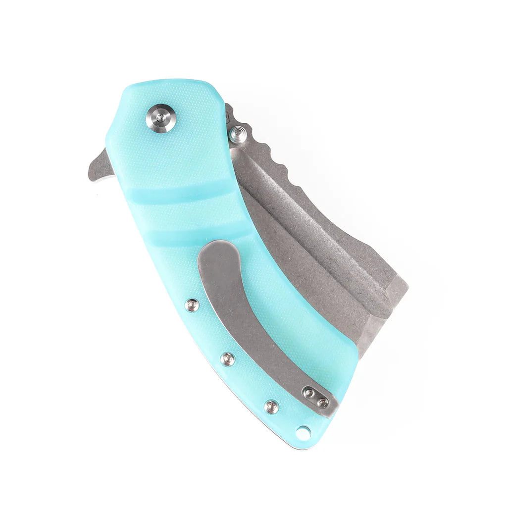 Kansept XL Korvid 3.55" 154CM Tiffany blue G10 T1030A7