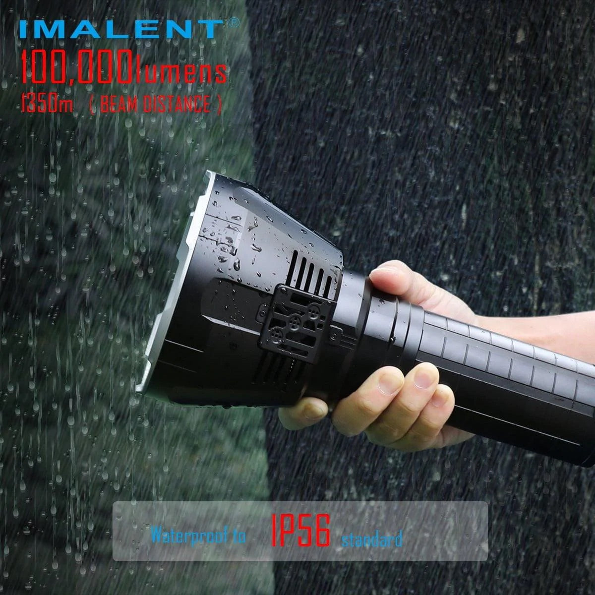 Imalent MS18W 100,000 Lumen Flashlight CREE XHP70 XHP70 LED - WARM