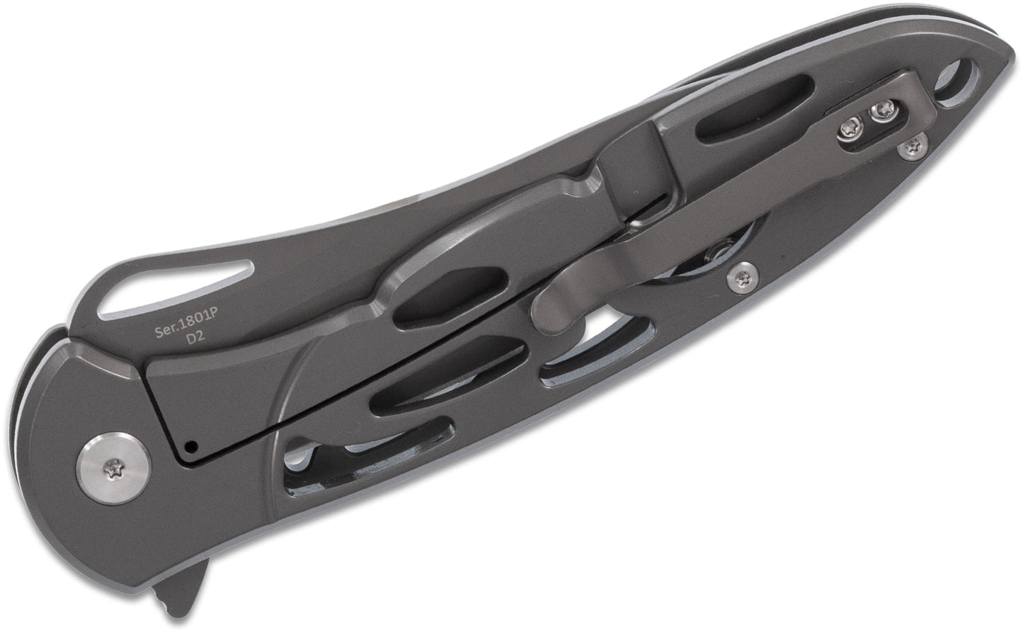 Artisan Cutlery 1801P-GY Folding Knife G10 Handles 3.94" Blade D2 Steel