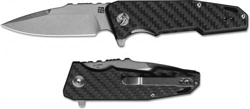 Artisan Cutlery 1706PS-CF Folding Knife Carbon Fiber Handles 3.07" Blade D2 Steel