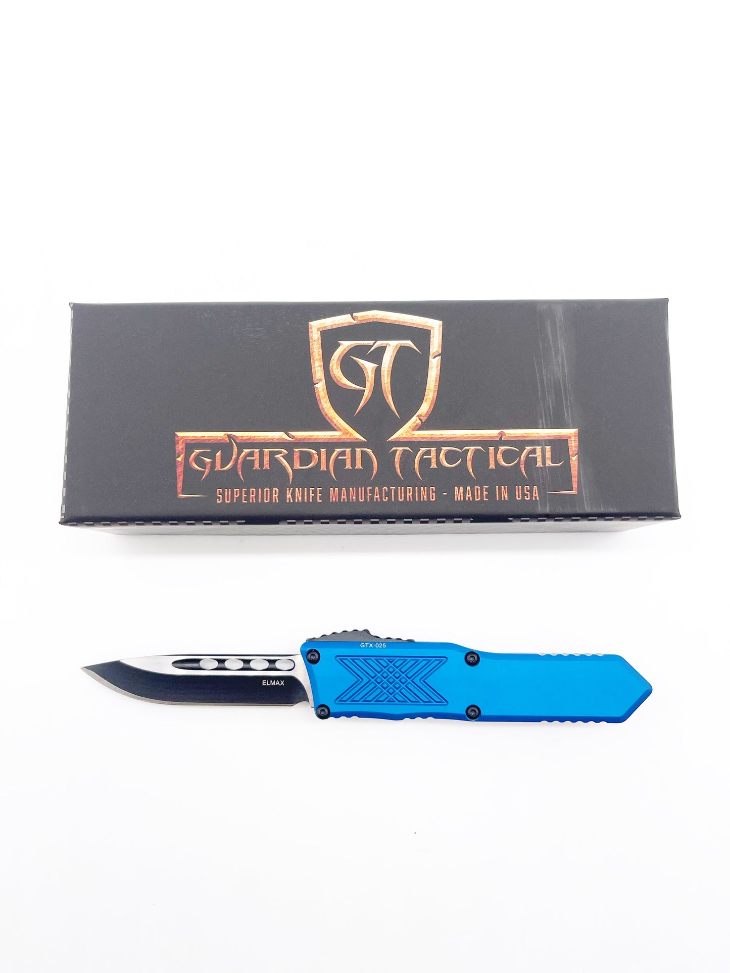 Guardian Tactical GTX-025 OTF 12-4211 Blue Two Tone Black S/E