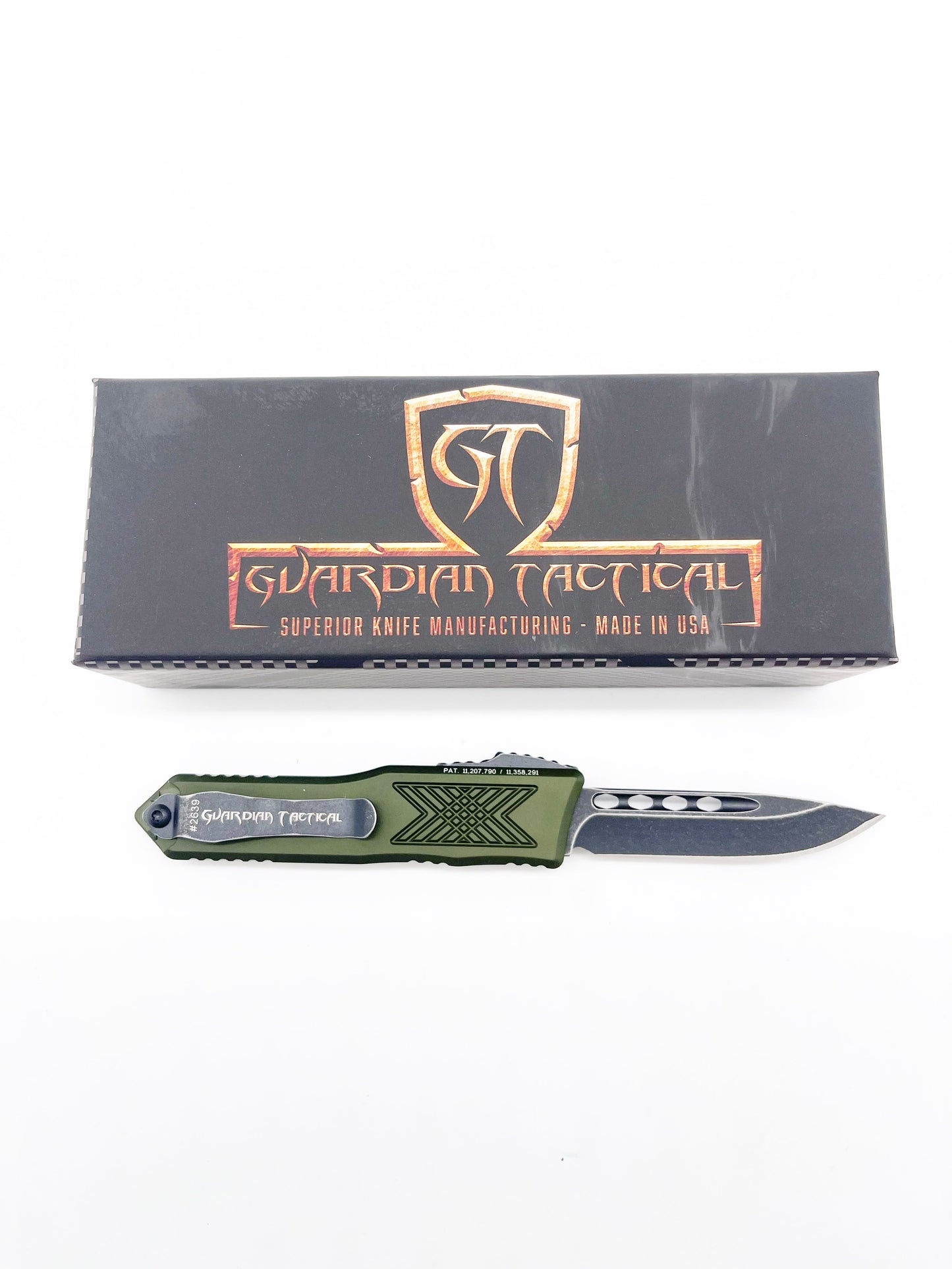 Guardian Tactical GTX-025 OTF 12-8611 OD Green Dark Stonewash S/E