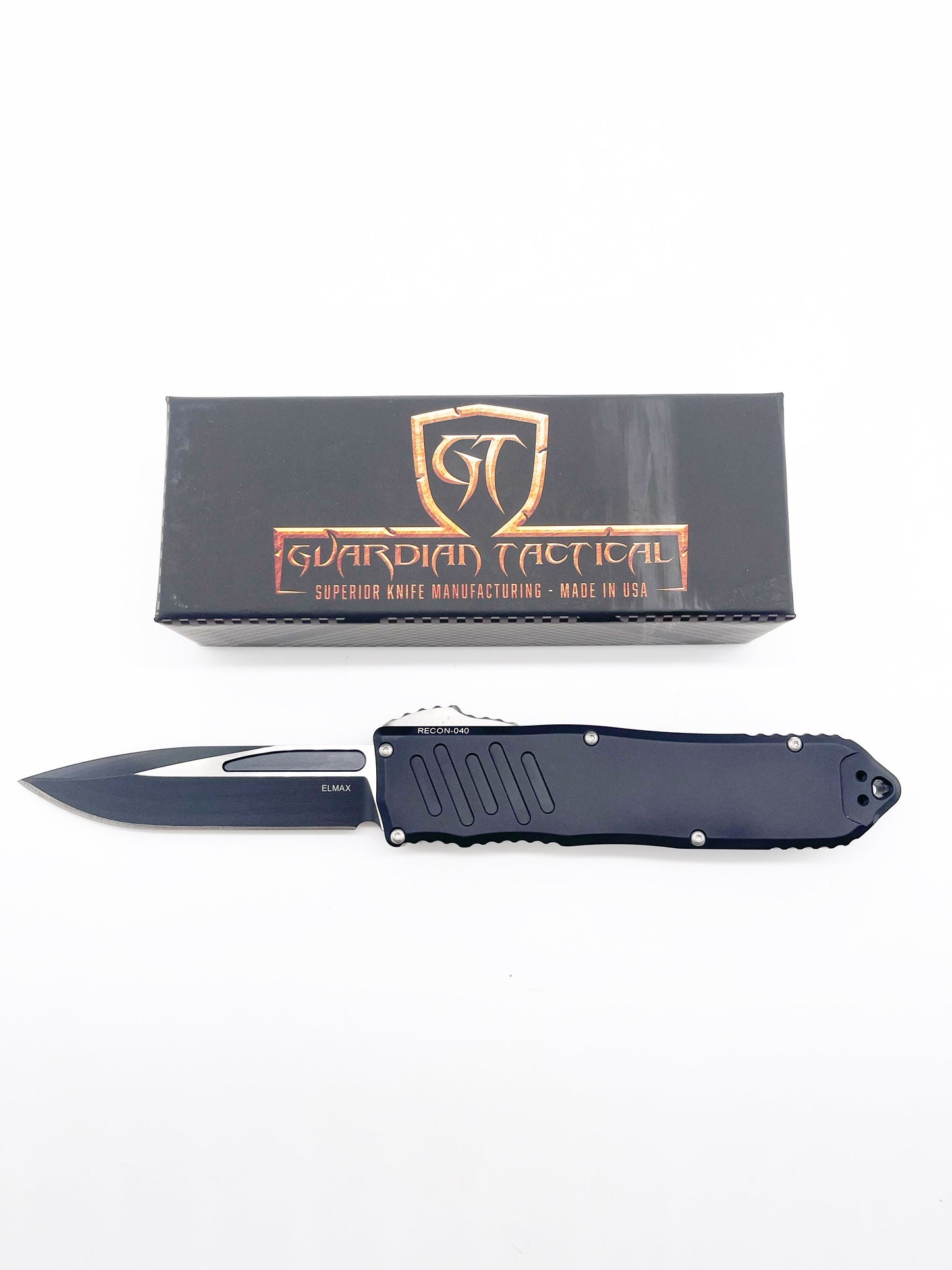Guardian Tactical RECON-040 OTF 113211 Two Tone Black S/E