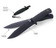 Benchmade CSK II 158BK black Santoprene handle detail