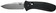Benchmade Mini Auto Presidio 5500SBK black aluminum handle detail