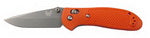 Benchmade Griptilian 551H2O side profile - saltwater-ready EDC folding knife with orange grip handle