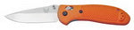 Benchmade Griptilian 551ORG orange handle AXIS lock folding knife, medium product photo