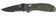 Benchmade Griptilian 551SBKOD olive drab glass-filled nylon handle and AXIS lock detail