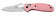 Benchmade Mini Griptilian 555HGPNK pink Valox folding knife, small legacy thumbnail