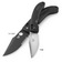 Benchmade Mini Onslaught 746BK open position showing 154CM clip-point blade