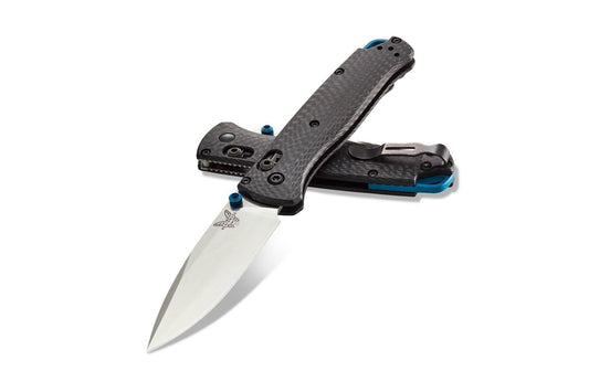 Benchmade 535-3 Bugout Carbon Fiber Folding Knife â€“ 3.24" CPM-S90V Satin Drop-Point Blade, Ultra-Light EDC