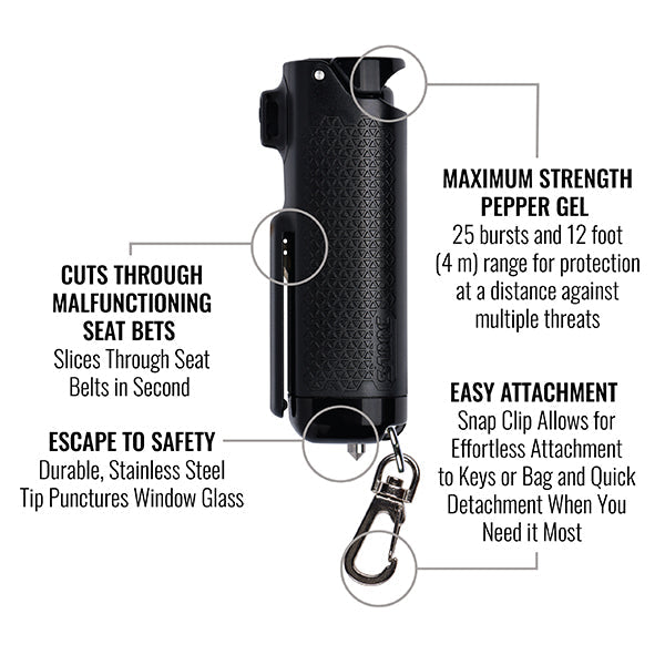 SABRE Safe Escape 3-in-1 Automotive Tool - Teal
