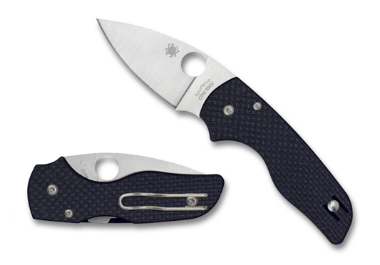 Spyderco C230CF90VP Lil Native CPM Sprint Run folding Knife Carbon Fiber Handle 2.43In S90V Blade