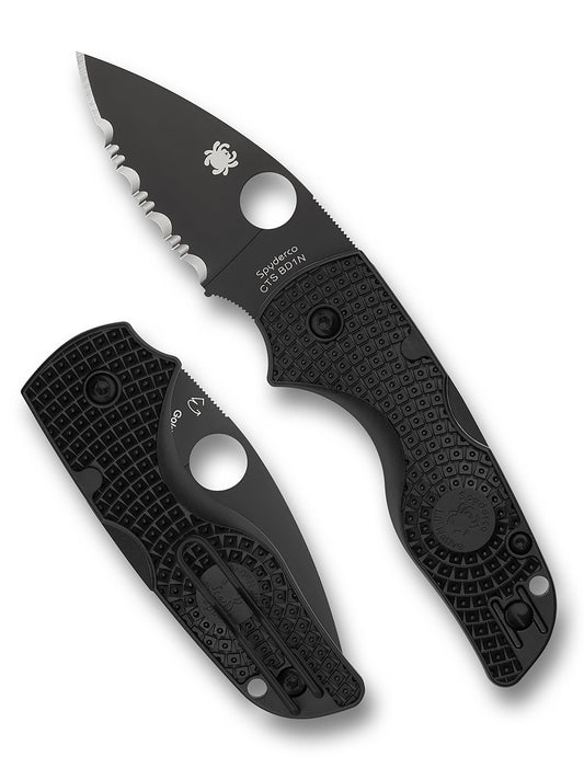 Spyderco Lil Native Lightweight SpyderEdge C230SBBK â€“ 2.42" CTS BD1N Back Lock Knife