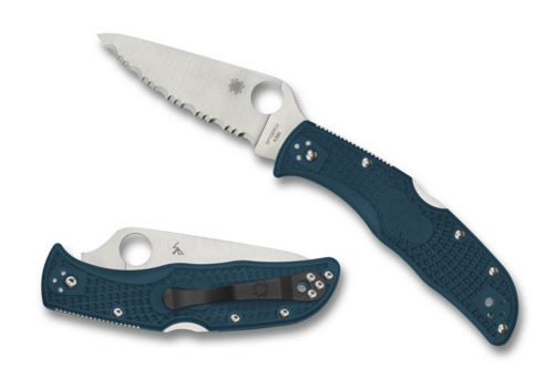 Spyderco ENDELA FRN K390 Serrated - C243FSK390