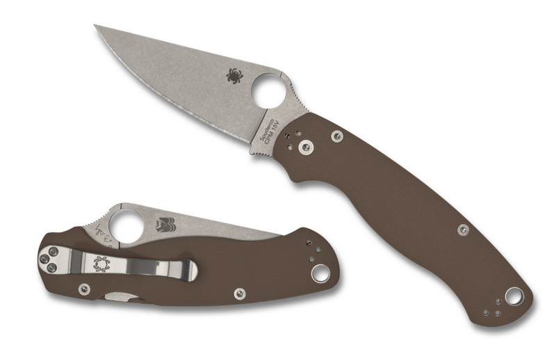 Spyderco Paramilitary 2 15V Sprint Run