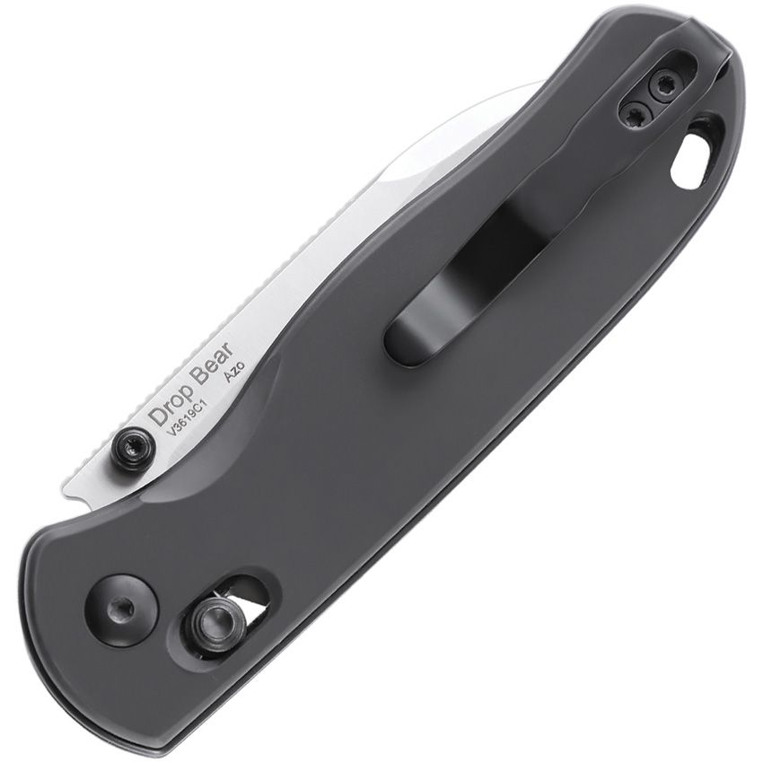 Kizer Drop Bear Folding Knife 154cm Steel Clutch Lock Gray - V3619C1