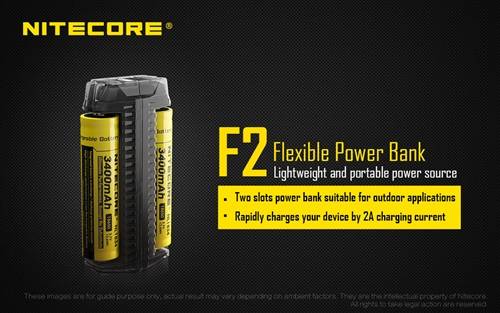 Nitecore F2 Flex Dual-Slot Outdoor Charger