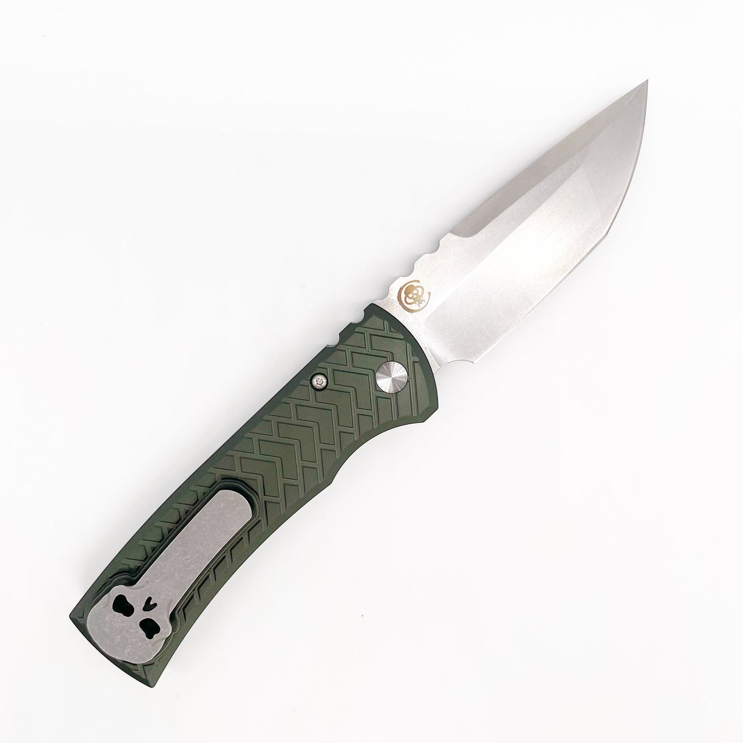 Pro-Tech x Chaves Redencion 3.4" S35VN Automatic Knife Tread Green Aluminum BSW25.Redencion.1