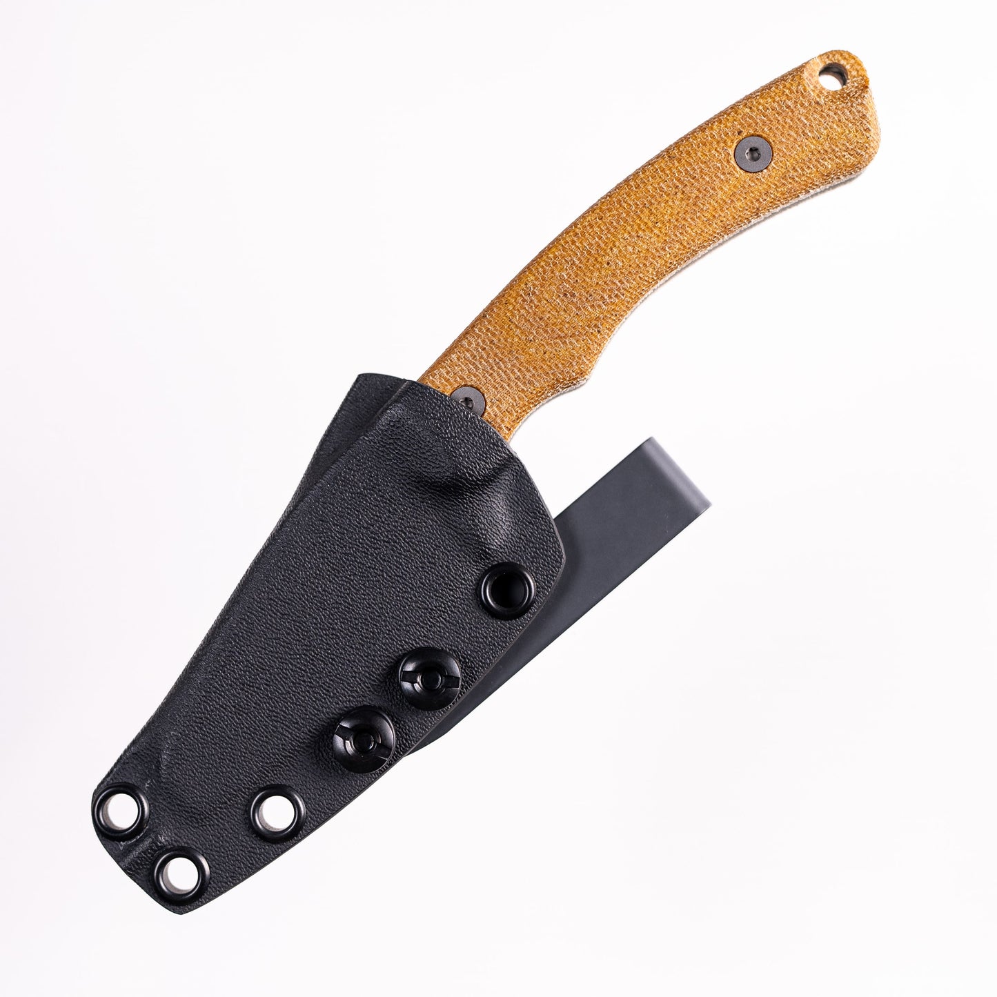 Tactile Knife Co Redhawk Fixed Blade 2.75in Green Cerakote Magnacut Blade Natural Micarta Handles Kydex Sheath