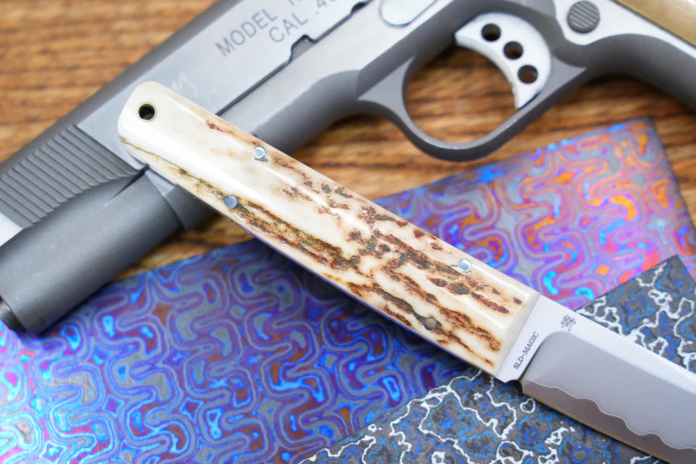 North Mountain Blade ChopMiniFixed-Deerantlers detail view 9