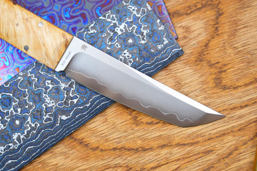 North Mountain Blade ChopMiniFixed-Thujawood detail view 5