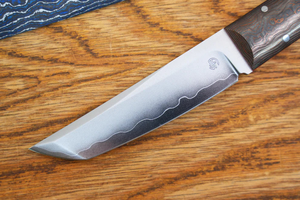 North Mountain Blade ChopMiniFixed-CopperCF detail view 2