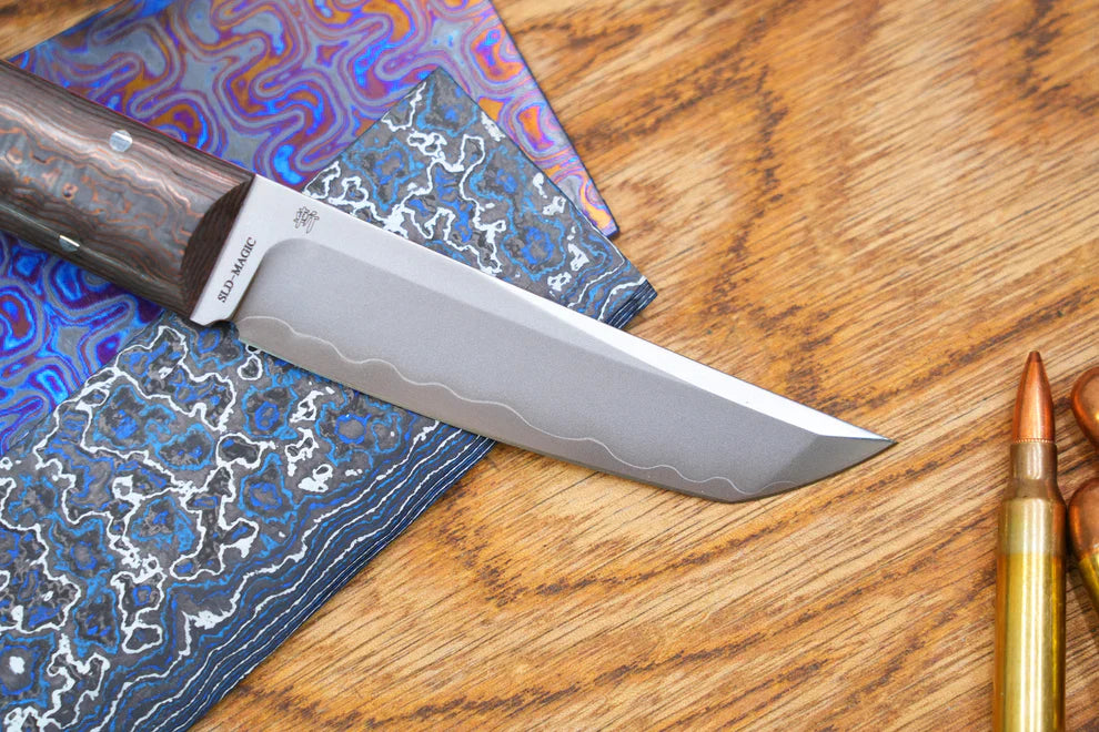 North Mountain Blade ChopMiniFixed-CopperCF detail view 7