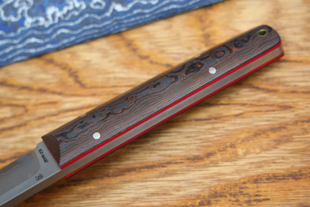 North Mountain Blade ChopMiniFixed-CopperCF detail view 5