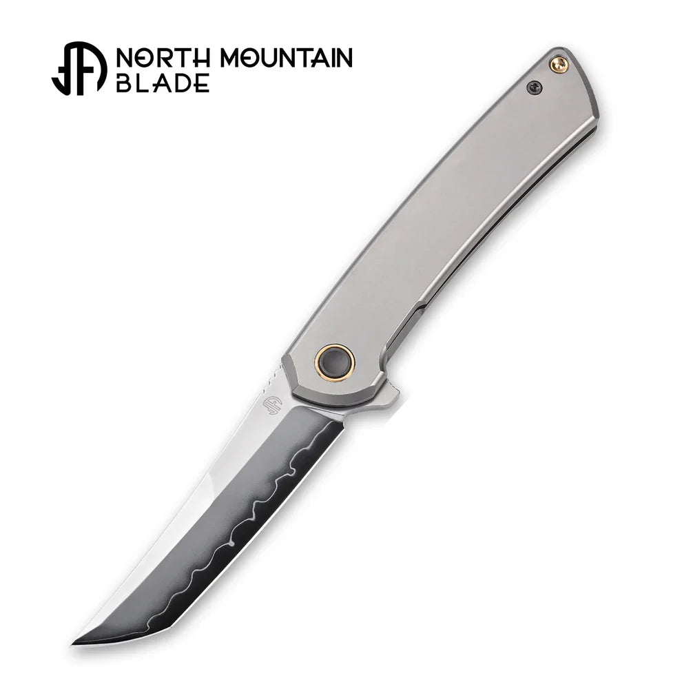 North Mountain Blade 2505W01 detail view 2 folding knife closeup