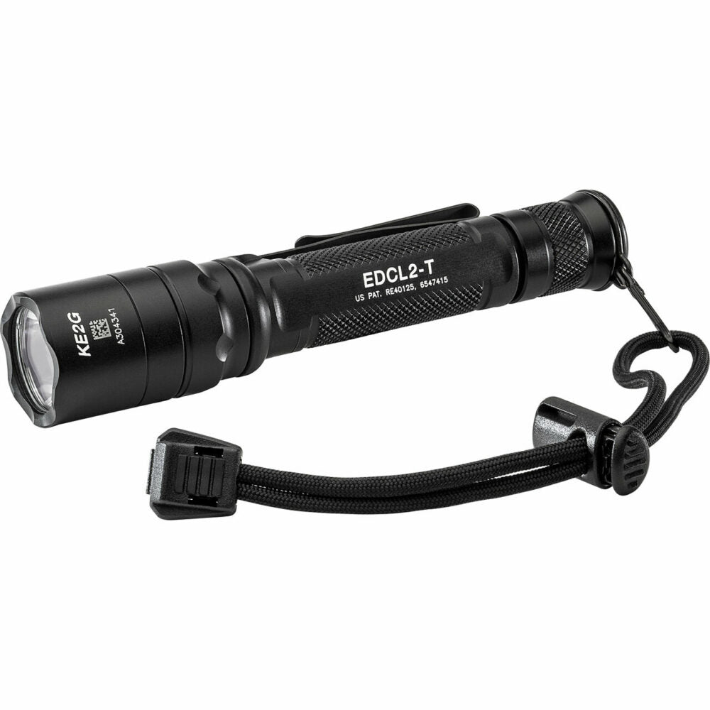 Surefire EDCL2-T Dual Output 1200 Lumen EDC Flashlight 2 * 123A Batteries