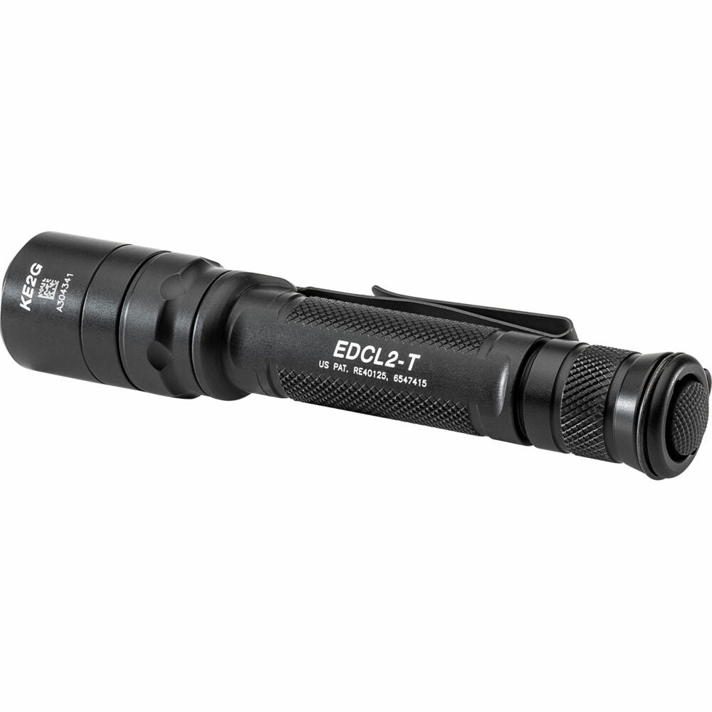 Surefire EDCL2-T Dual Output 1200 Lumen EDC Flashlight 2 * 123A Batteries