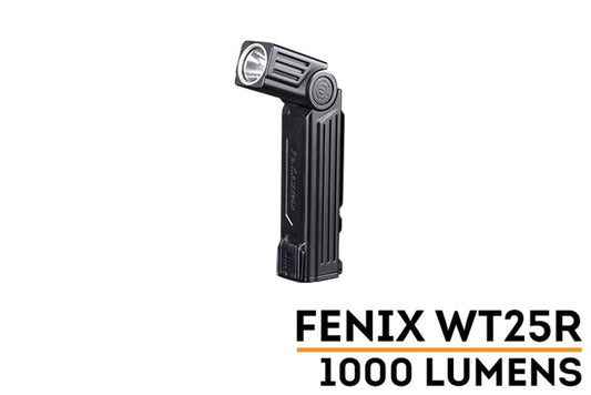 Fenix WT25R 1000 Lumen Adjustable Head Rechargeable LED Flashlight