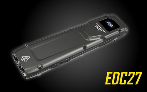 Nitecore EDC27 3000 Lumen Ultra Slim Flat USB-C Rechargeable Flashlight