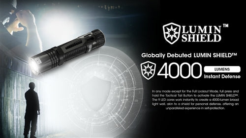 Nitecore EDC33 NiteLab UHi 20 MAX LED head detail