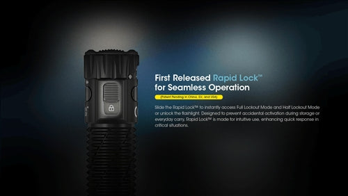 Nitecore EDC33 size comparison with 18650 battery