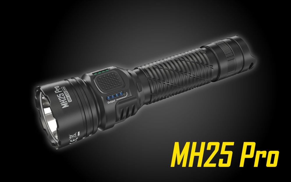 Nitecore MH25 Pro 3300 Lumen USB-C Rechargeable Flashlight