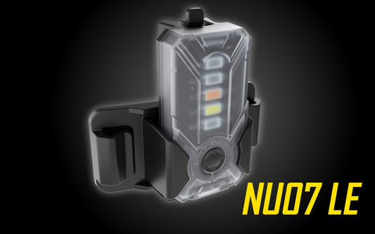 Nitecore NU07 LE 5 Color Type-C Rechargeable For Helmet or Molle